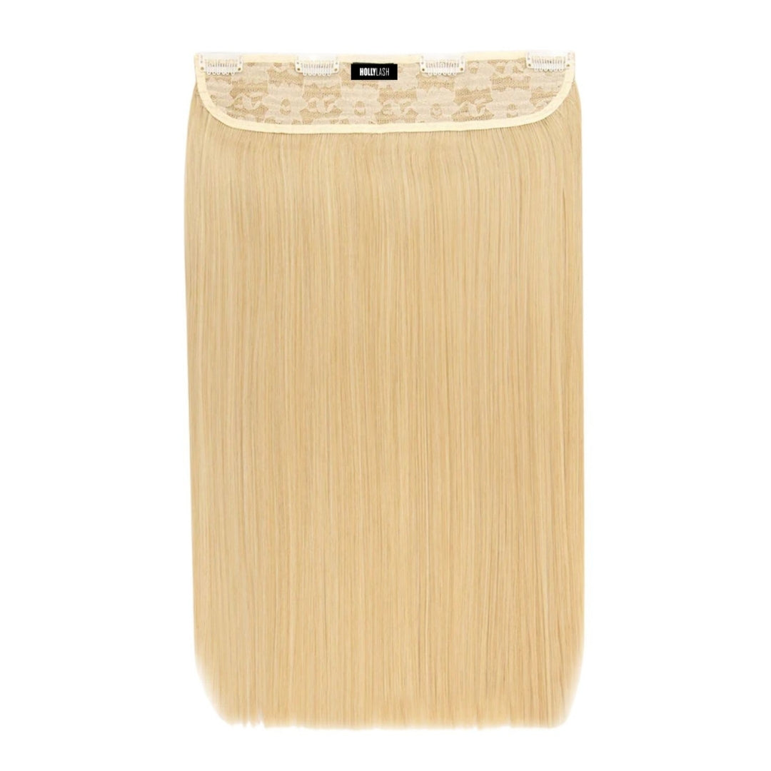 Extensiones Lisas Con Hilo Invisible y clips 45cm