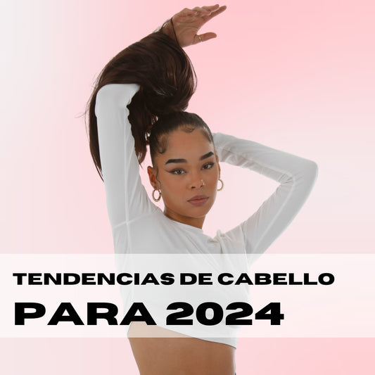 Tendencias de cabello para 2024: Cómo integrarlas con extensiones y coletas