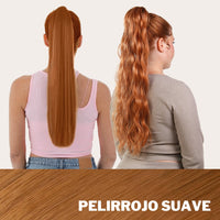 ¡SOLO HOY! OFERTA LIMITADA PONYTAIL 2X1 *INCLUYE COLA LISA Y ONDULADA*