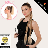 CHARLOTTE 86CM DOBLE TRENZA