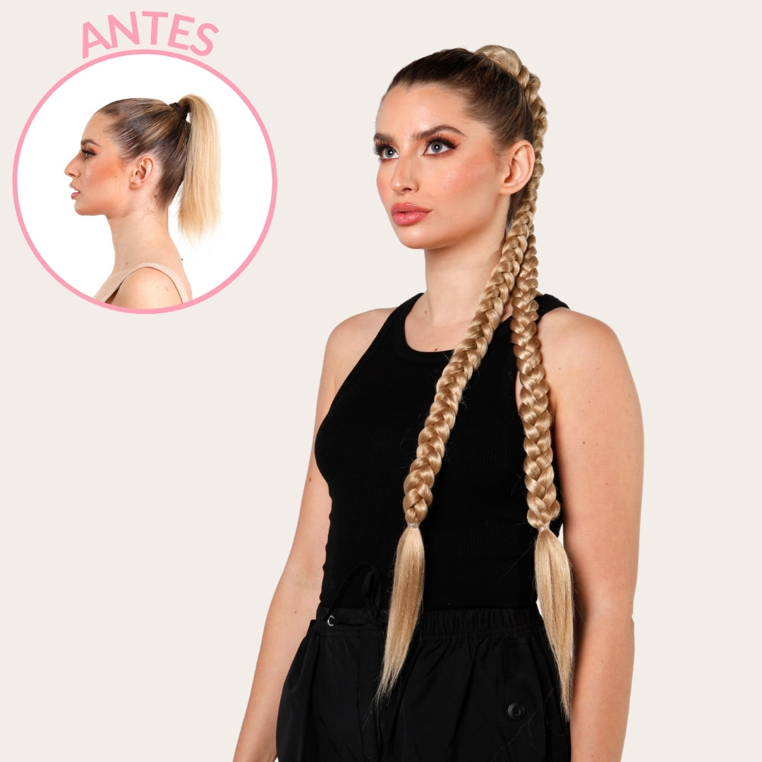 CHARLOTTE 86CM DOBLE TRENZA