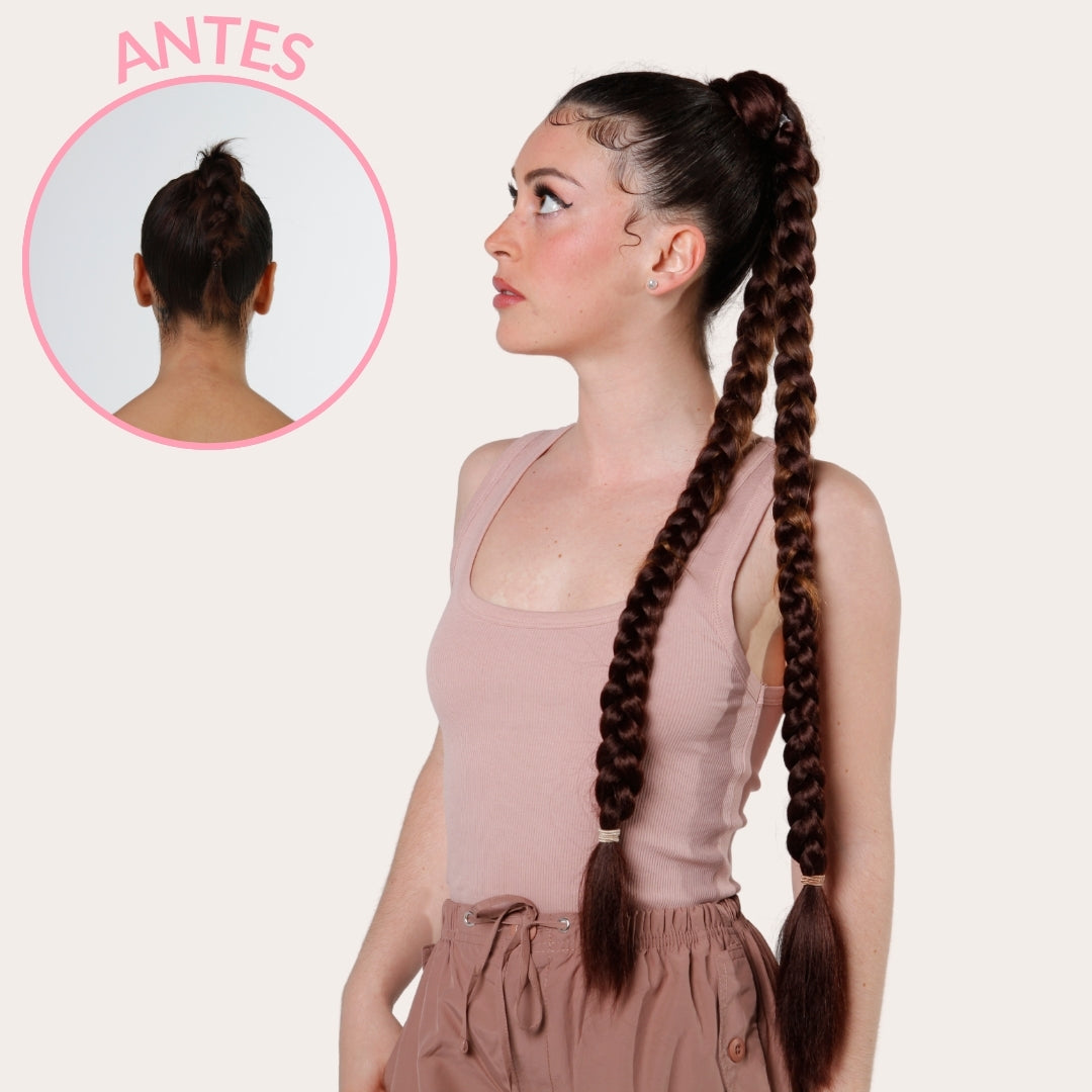 CHARLOTTE 86CM DOBLE TRENZA