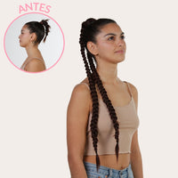 CHARLOTTE 86CM DOBLE TRENZA