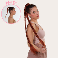 CHARLOTTE 86CM DOBLE TRENZA