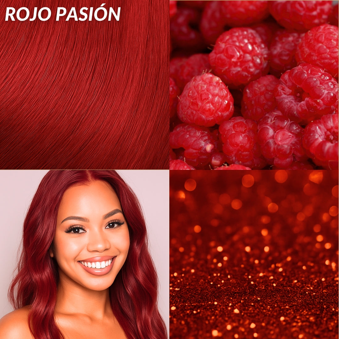 Extensiones Onduladas Con Hilo Invisible y clips 50cm