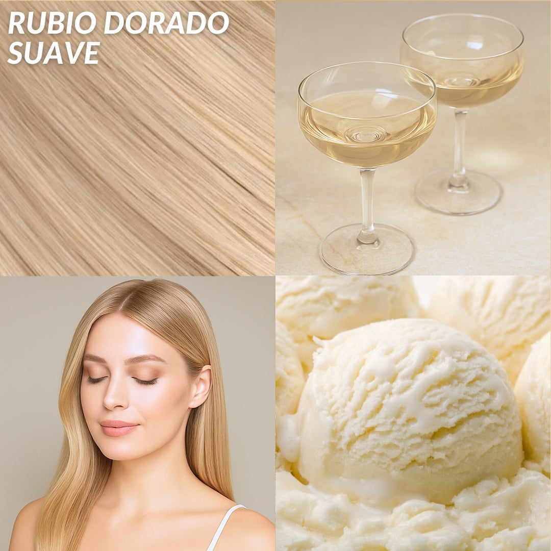 Extensiones Onduladas Con Hilo Invisible y clips 50cm