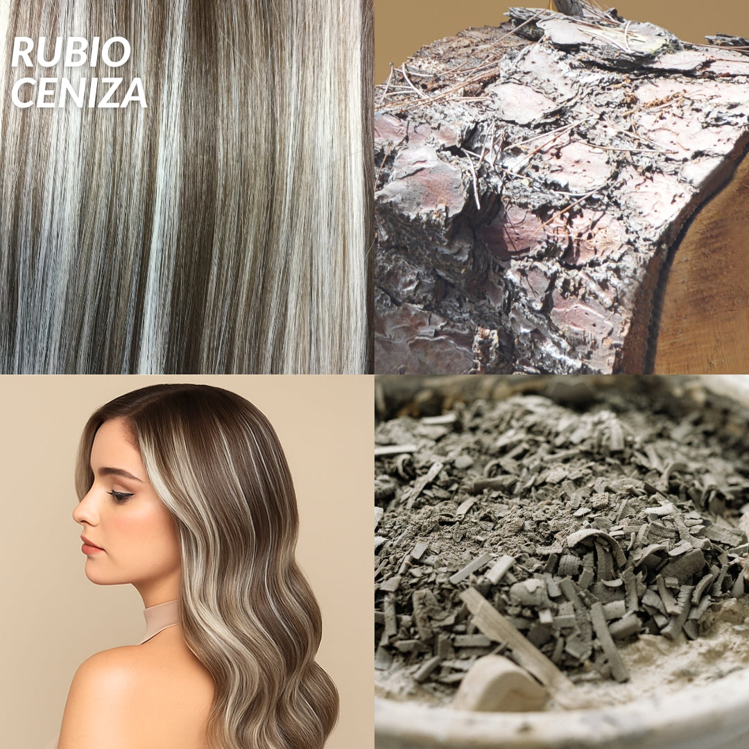 Extensiones Onduladas Con Hilo Invisible y clips 50cm